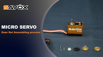 【SAVOX】How to Replace Servo Gears - Micro Servo