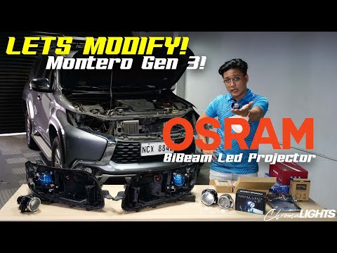 LETS MODIFY! - MONTERO GLS WITH OSRAM BIBEAM PROJECTORS! (NEW PRODUCT)