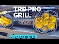 1 Year+ Review and Update on 4Runner TRD Pro Grill from cartrimhome