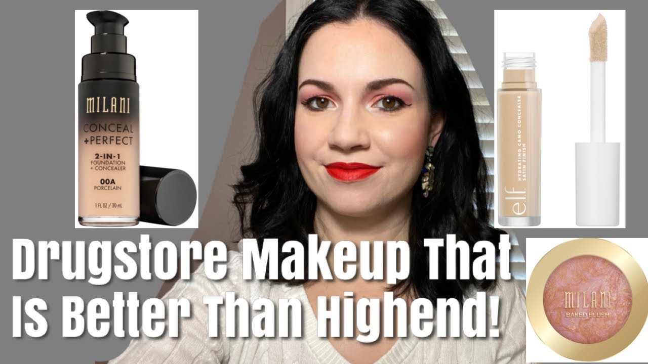DRUGSTORE MAKEUP THAT IS BETTER THAN HIGHEND! YouTube