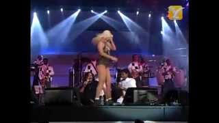 Video thumbnail of "E o Tchan, Na Boquinha da Garrafa, Festival de Viña del Mar 1997"