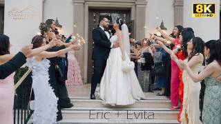 Eric + Evita's Wedding 8K UHD Highlights at Renaissance hall st Marys Church and Pasadena City Hall