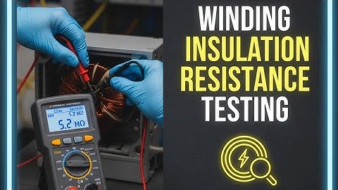 Winding resistance test of submersible pump