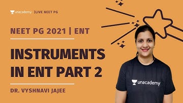 Instruments in ENT Part 2 | ENT | Dr. Vyshnavi Jajee