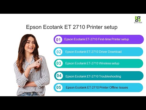 ET printer setup | Unbox Epson ET | Wi-Fi setup - YouTube