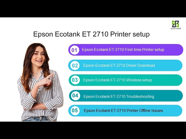 ET printer setup | Unbox Epson ET | Wi-Fi setup - YouTube