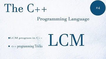 How to find the LCM in C++ programming