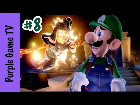 [루이지맨션3] 제8화 미이라와 스핑크스! 10층 공략 닌텐도 스위치 Luigi&amp;#39;s Mansion 3