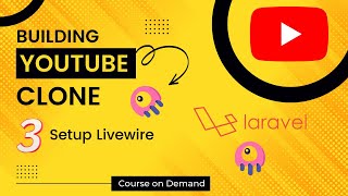 Livewire Introduction - Youtube Clone Using #laravel  & #Livewire