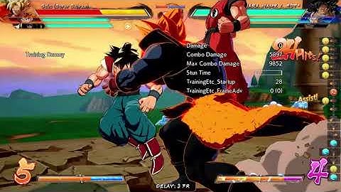 DBFZ DBS Broly Side Swap Rejump ToD