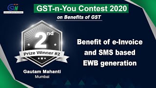 Benefit of e-Invoice and SMS based EWB generation