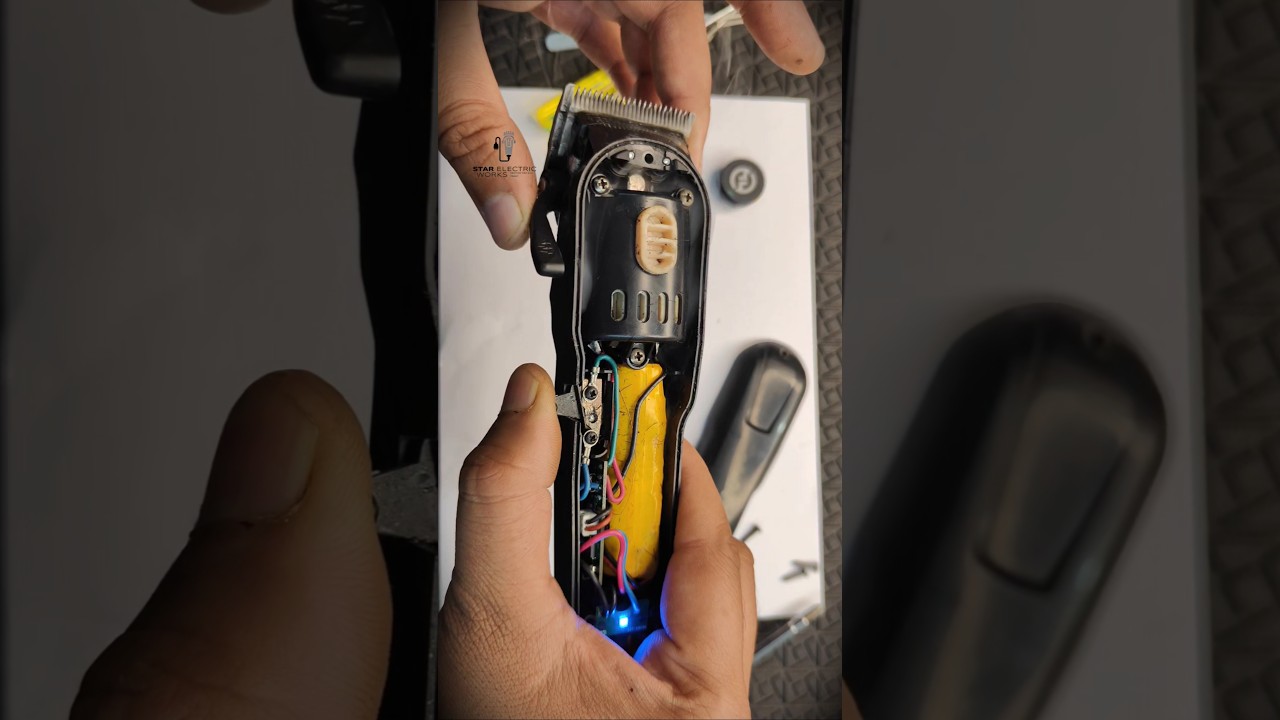 WAHL Cordless Clipper Repair &ndash; Burnt Motor replacement + Blade Oiling + Service 🔥🛠️