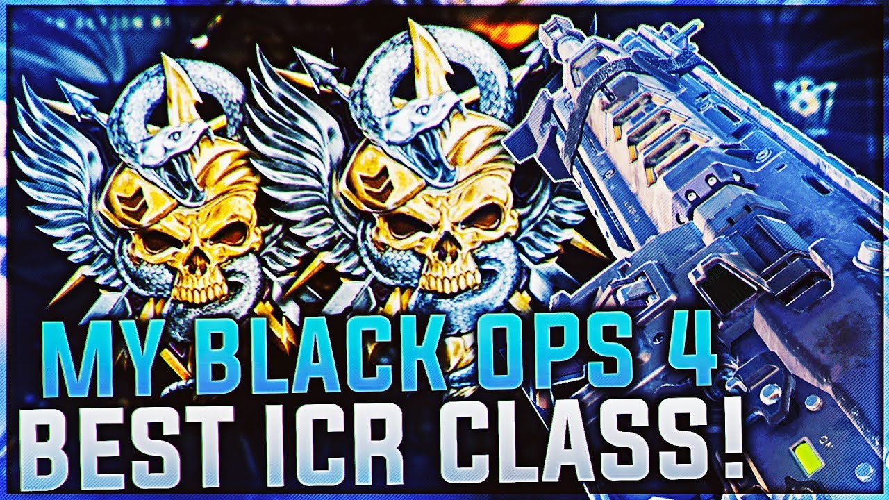 My ''FAVORITE CLASS SETUP'' in BLACK OPS 4! (ICR-7 Class Setup)