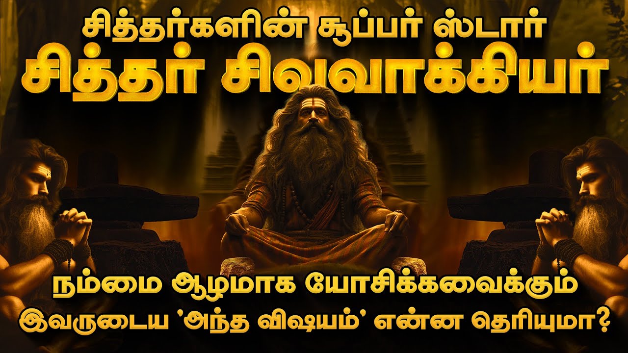 மிரளவைக்கும் சித்தர் சிவவாக்கியர் பாடல்கள் 🔱 Sivavakkiyar Sithar History🔱Siddhar Ragasiyam in Tamil