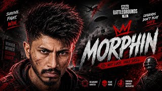 PUBG PC India Vertical LIVE 🔥 MORPHIN GAMING LIVE