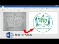 How to Logo desin in ms Word pencil ki help se logo kaise banaen in ms word