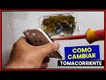 💡Cómo CAMBIAR un TOMACORRIENTE de luz eléctrica fácil y rapido ⚡