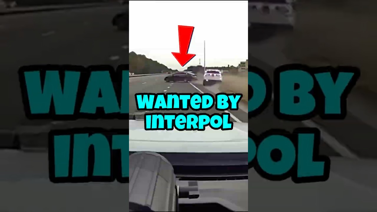 INTERPOL Fugitive Steals Second Car After Crashing During Police Pursuit