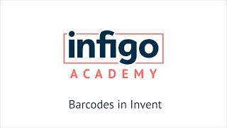 Barcodes (and other AIDC, like QR) in Invent Profile