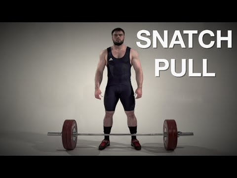 Snatch PULL / weightlifting
