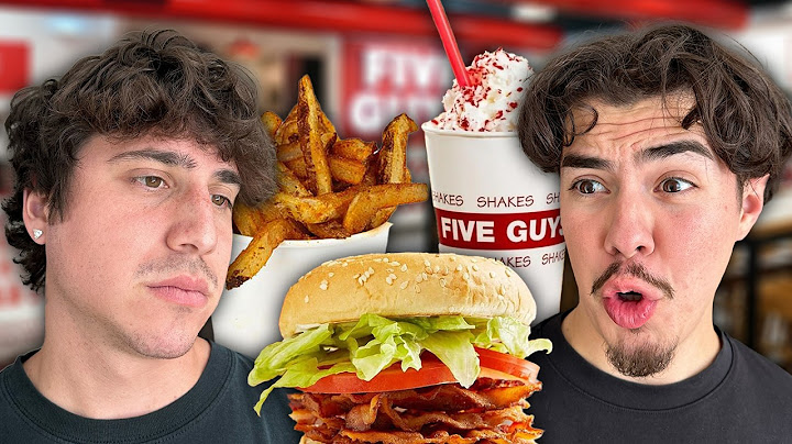 We Tried the World's Most Expensive Burgers (5 Guys)