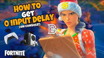 The *SECRET* TO HAVE 0 DELAY/ EDITING FASTER On (CONSOLE/CONTROLLER) Chapter 5 *LOWER INPUT DELAY*
