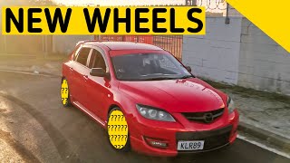 The PERFECT wheels for my MAZDASPEED 3 MPS.