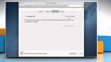 How to protect your Mac from spyware. How to setup a firewall .