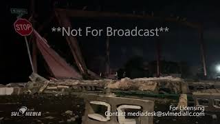 Amityville, New York - Large Structure Destroyed In Nor'Easter - October 17th, 2019