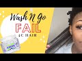 Wash N Go With Xtreme Gel | 4C Hair | FAIL