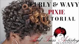 The Curly Wavy Pixie Haircut is Here