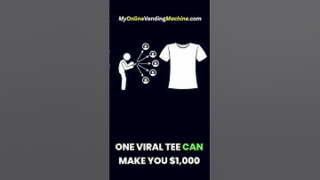 You can make $1,000 selling AI T-shirts... without ever touching a single shirt!