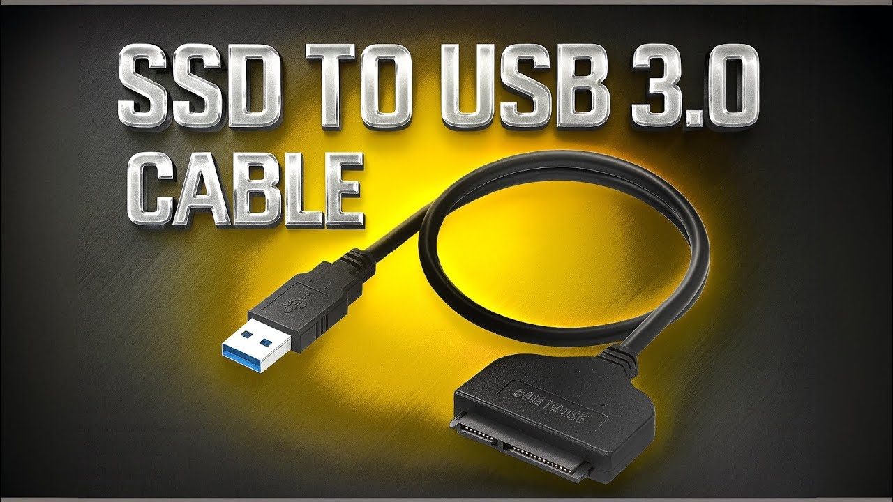 usb cable how to use hdd and ssd