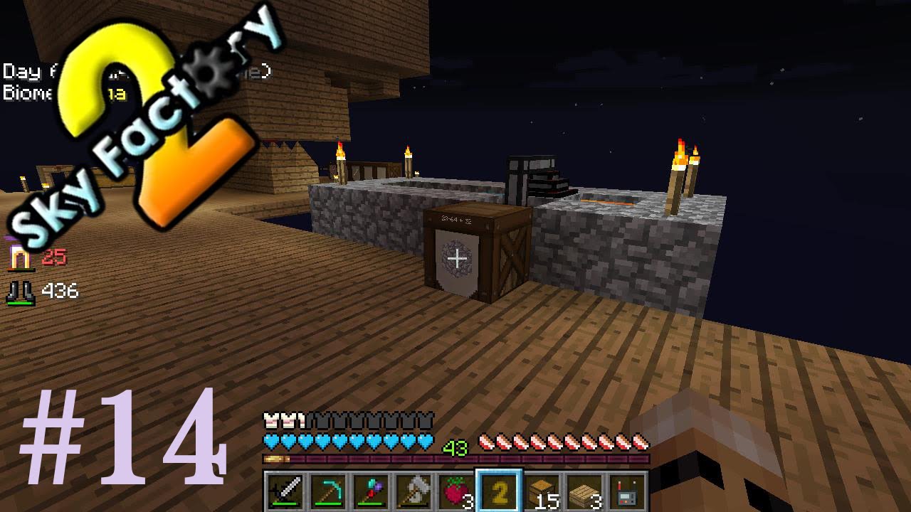 Sky Factory 2 - Automatic Cobblestone Generator (Ep 14) - YouTube