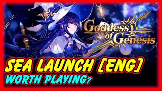 SEA Launch Goddess of Genesis ENG! First Impressions! Worth Playing? screenshot 3