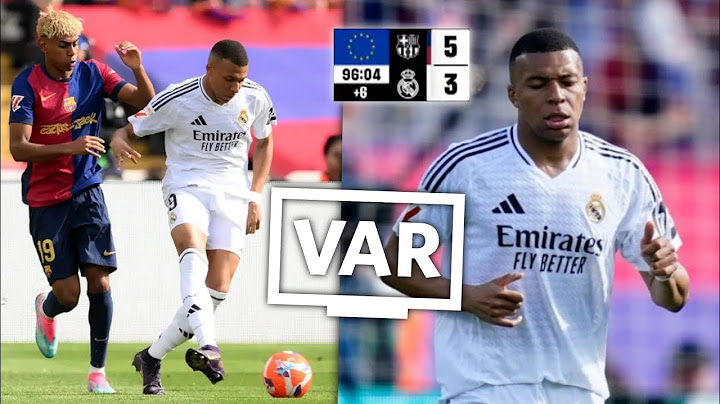MBAPPÉ INSCRIT UN TRIPLÉ MAIS DÉFAITE... BARCELONA 4-3 REAL MADRID : BARCA CHAMPION ! (Bonus)