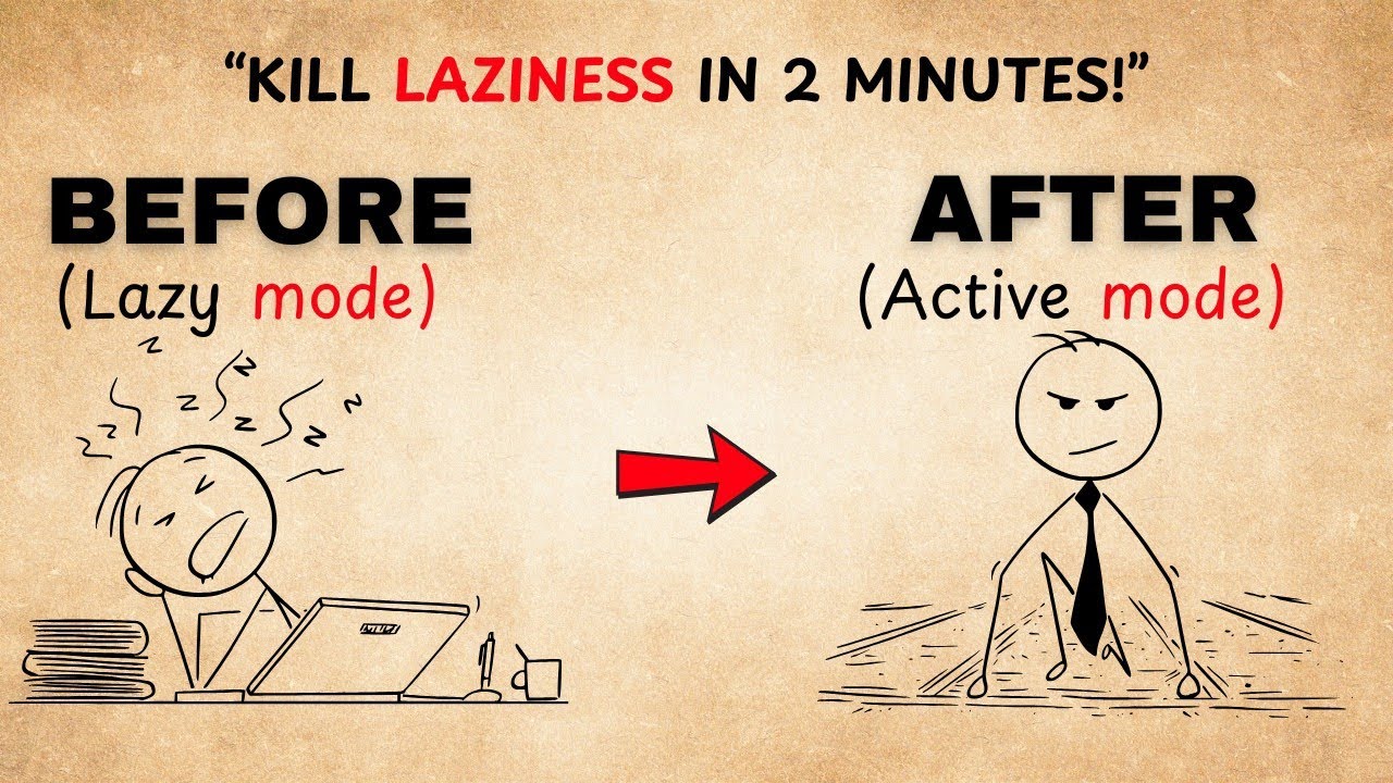 "The Secret Rule That Kills Laziness in 2 Minutes!" 