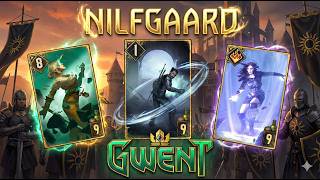 Gwent vs Great youtuber (thanks Qcento) Nilfgaard GN Kolgrim vs Skellige #witcher Card Game260221