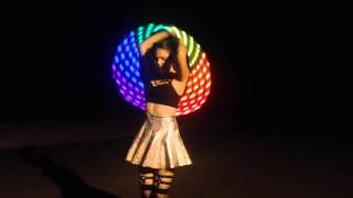 Pixie Flow Arts GALANTIS- Runaway (U &amp; I) LED hooping