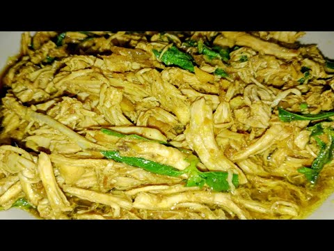 Resep Ayam Suwir Kemangi Tidak Pedas