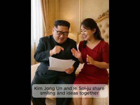 Kim Jong Un & Ri Sol-ju’s Private Laugh — Candid Bedtime Discussion Moments #Shorts