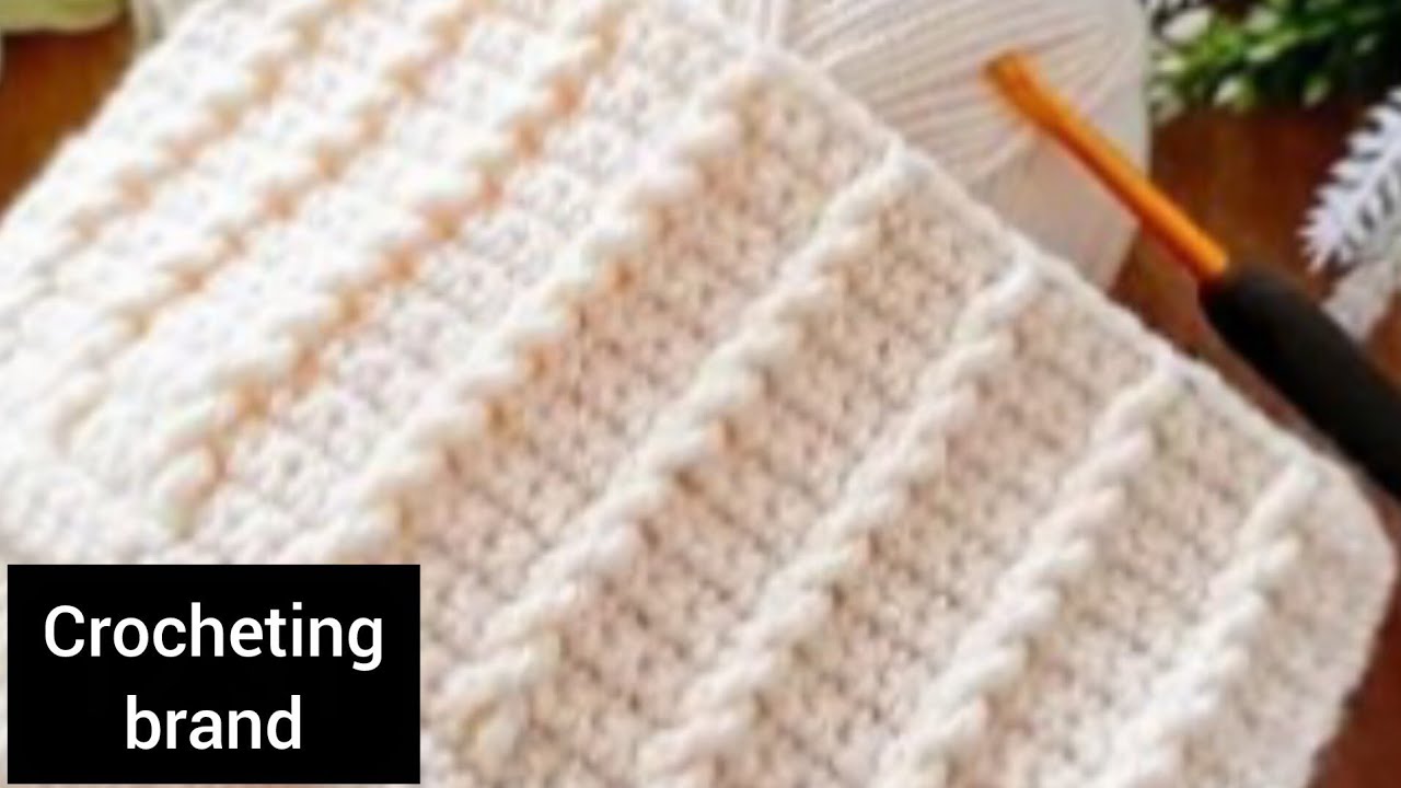  Wow! super easy crochet model baby blanket model online tutorial number16👈🤩