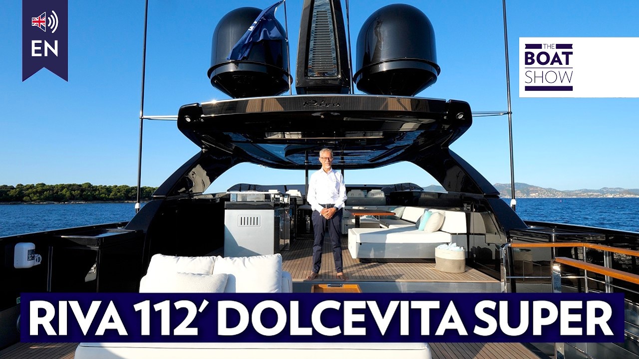 ⁣[ENG] Riva 112' Dolcevita Super – Full Test & Yacht Tour – The Boat Show