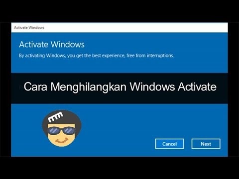 Cara Menghilangkan Windows Activate 7 8 10 