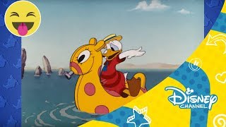 Échate a Reír - Pícnic en la playa | Disney Channel Oficial