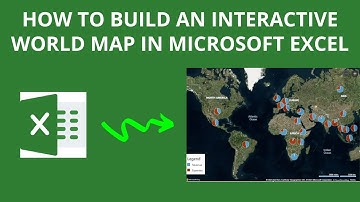 How to Create an Interactive World Map in Microsoft Excel with the Bing Add-In | Quick and Easy