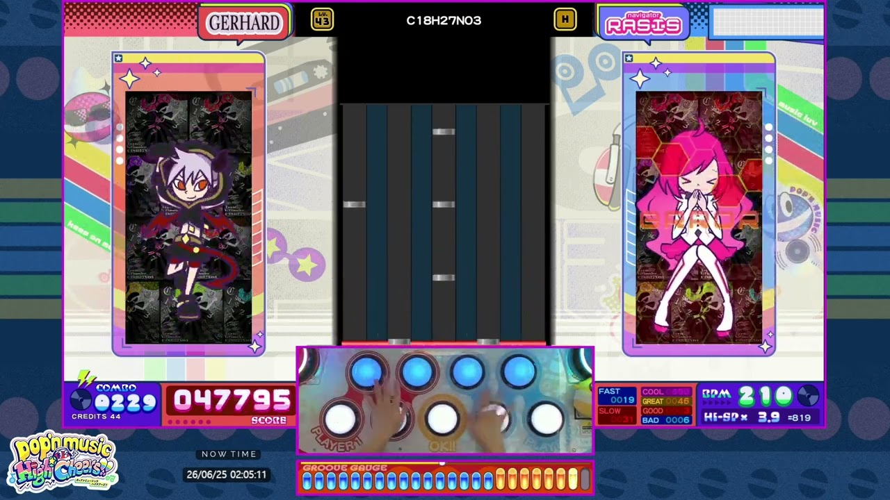 C18H27NO3 [HYPER 43] AAA 9.58 【pop'n music High☆Cheers!!】 - YouTube