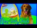 Bo&#39;s Toy Review - Play-Doh Crazy Haired Chick w/ Golden Retriever Video