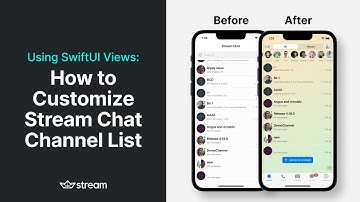 Using SwiftUI Views: How to Customize Stream Chat Channel List