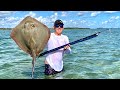 STINGRAY Catch Clean and Cook (BlueGabe Style) *SPEARFISHING*